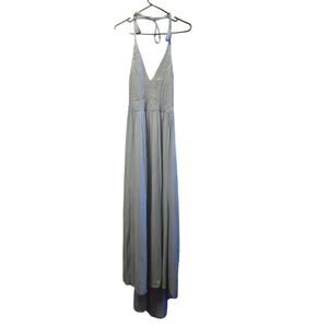 Sand & Spirit Crochet and gauze flowy boho maxi dress size XL
